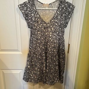 Alterd State Black and white floral Dress